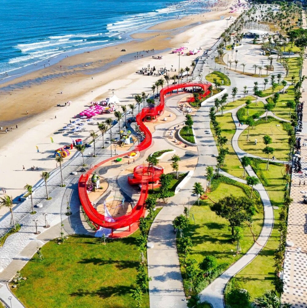 Cong vien bien bai sau vung tau cau di bo ngam bien 1